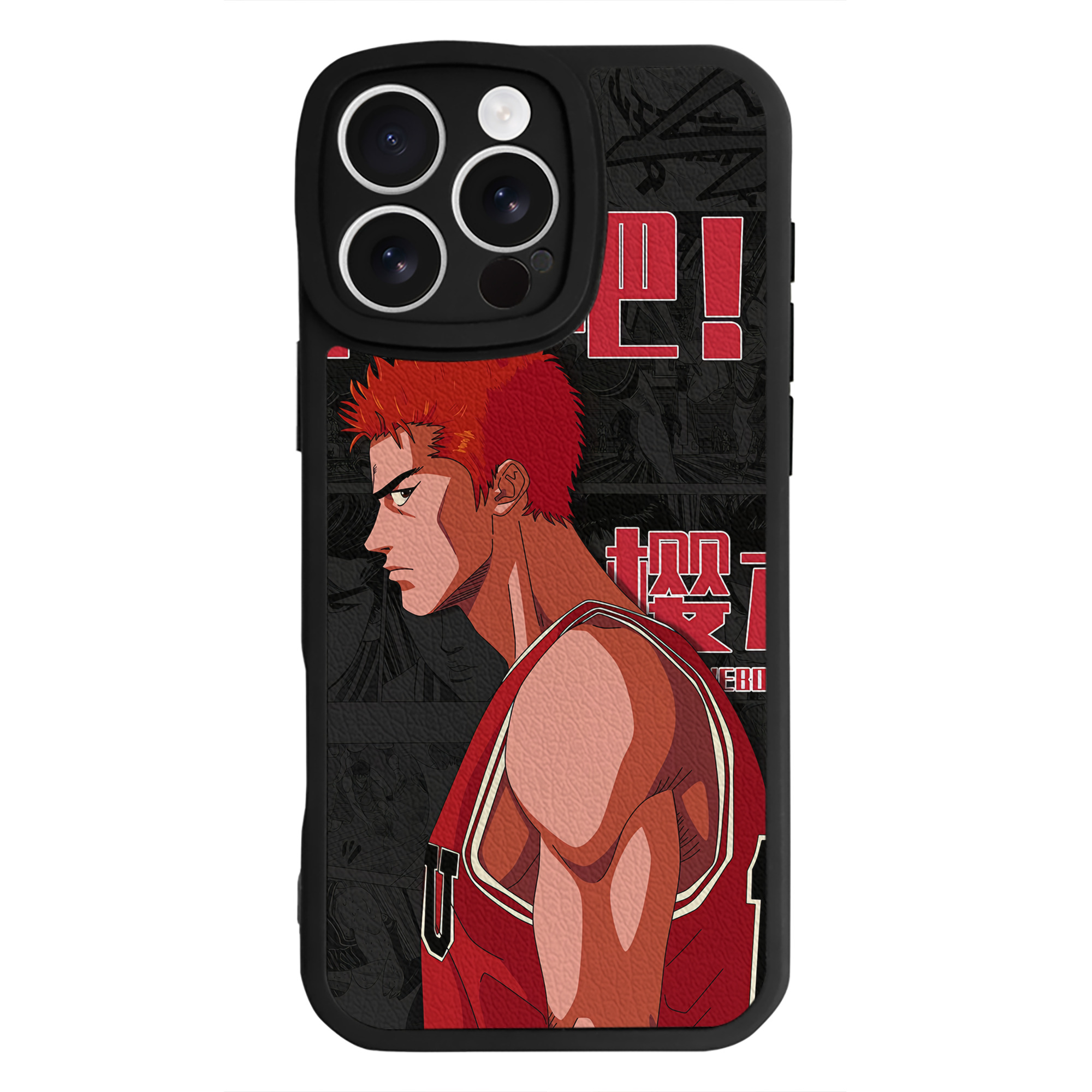 （画像用） SLAM DUNK／スラムダンク 【iPhone 16シリーズ対応】シリコンスマホケース（レザー調） 材質：シリコン